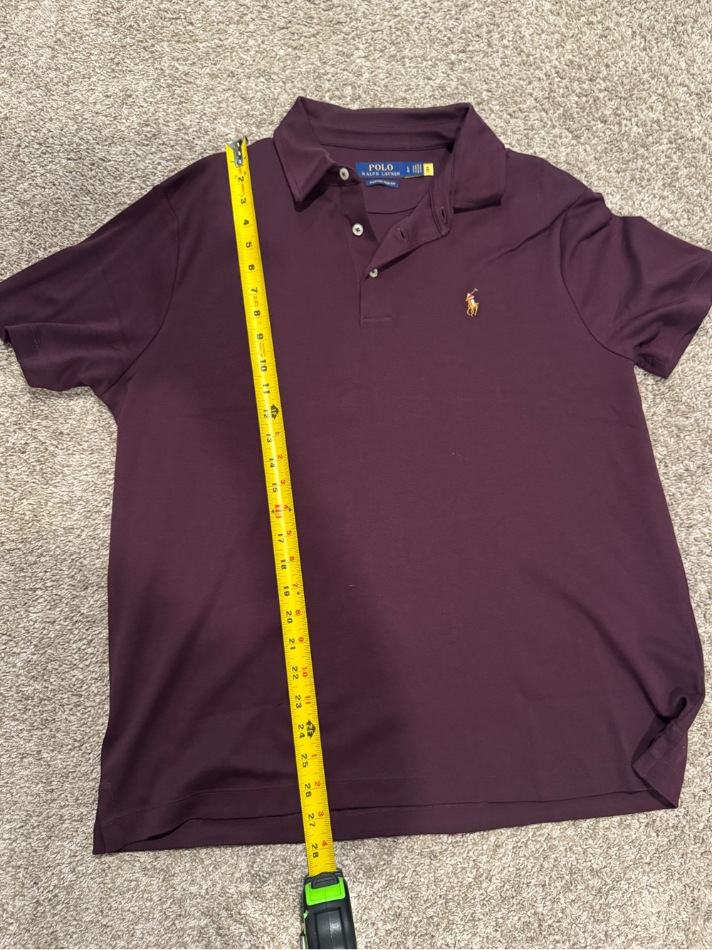 Men’s L Polo custom slim fit